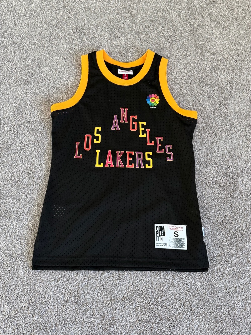 Mitchell & Ness Black and Gold Los Angeles Lakers